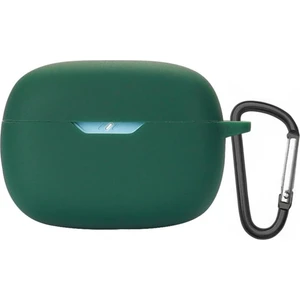 Jbl Wawe Beam Kılıf Model Uyumlu Mat Silikon Soft Kancalı  Koyu Yeşil