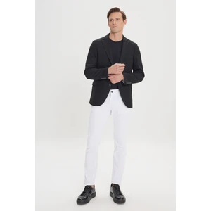 Altınyıldız Classics 360 Derece Her Yöne Esneyen Slim Fit Dar Kesim Mono Yaka Blazer Ceket