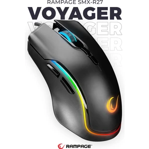 Smx-R27 Voyager Usb Rgb Işıklı Makrolu 7200 Dpi Gaming Oyuncu Mouse
