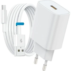 Blue Rain Type-C Hızlı Şarj Aleti Seti  Xiaomi Redmi Oppo Realme Uyumlu Kablo ve Adaptör