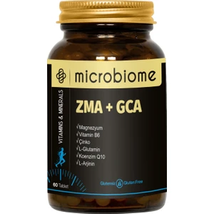 Zma + Gca 60 Tablet (Magnezyum, Vitamin B6, Çinko, Krom, L-Arjinin ve L-Glutamin)