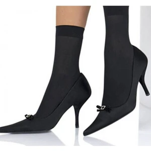 & Bella Calze 40 Den Orta Kalın 6 Çift Siyah Soket Çorap