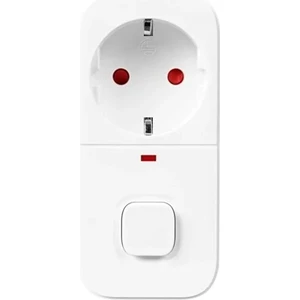 Isıya Duyarlı Devre ve Akım Korumalı Duvar Tekli Anahtarlı Priz Fiş 16A/250V 750