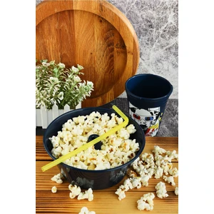 Yuvarlak Mısır Kovalı Pipetli Bardak