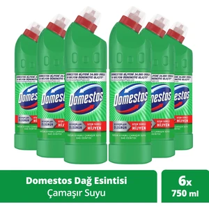 Yoğun Kıvamlı Çamaşır Suyu Maksimum Hijyen Dağ Esintisi 750 ml x 6 Adet