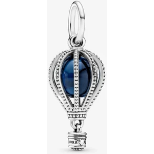 Poseidons Jewellery Mavi Sıcak Hava Balonu Charm