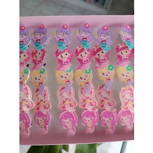 EyER Shoping Deniz Kızı Çocuk Ayarlanabilir Işıklı Yüzük