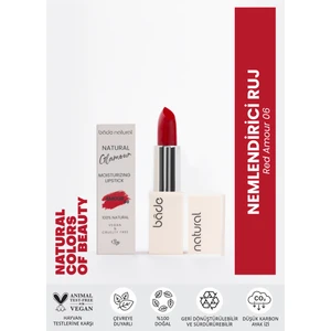 Bade Natural Nemlendirici Ruj Red Amour 06 %100 Doğal