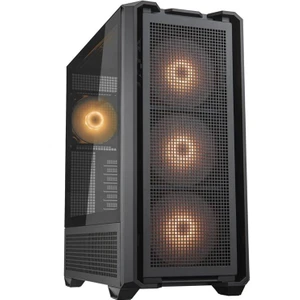 MX600 Psu Yok 4xargb Fan E-Atx Full Tower Gamıng Kasa Siyah