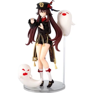 Genshin Impact Anime Figures Hutao Pvc Character Figure Model Anime Statue Toys For Children Gift Model Desktop Decoration 18CM (Yurt Dışından)