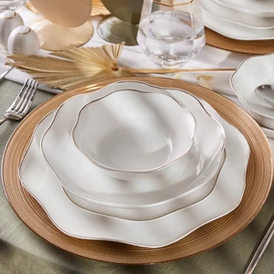 Yemek Takımı 53 Parça Fine Bone Fd Lotus Platin