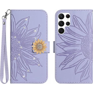 SZY Market Samsung Galaxy S24 Ultra Flip Cüzdan Kredi Kartı Kartı Tutucu Pu (Yurt Dışından)