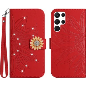 SZY Market Samsung Galaxy S24 Ultra Flip Cüzdan Kredi Kartı Kartı Tutucu Pu (Yurt Dışından)