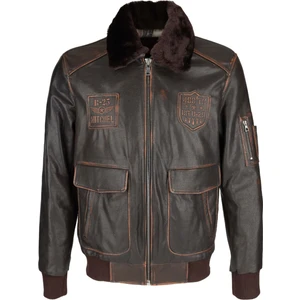 Tamer Tanca Erkek Deri Deri Kızıl Eskitme Mont 993 B-25 Erk Deri Mont Sk23/24 Kızıl Eskıtme