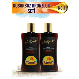 Eda Taşpınar Yoğun Bronzlaştırıcı Yağ SPF 0 (2 X 200 ml)