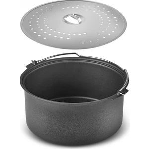 Air Pro Cook 3 In 1, 2 In 1 ve Manuel Uyumlu Sulu Yemek Aparatı Tenceresi