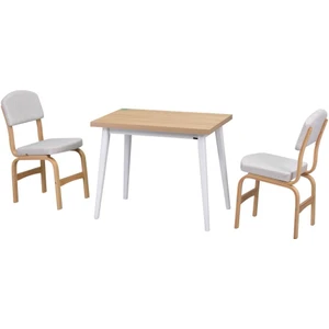 Ege Sandalye Avanos Ahşap Mdf Mutfak Masası Takımı - 60X90 cm