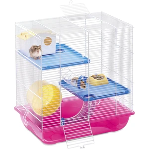 Imac Criceti 7 Hamster Kafesi Fuşya 45x30x47,5 cm