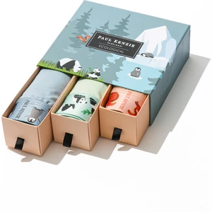 Paul Kenzie 3'lü Erkek Boxer - Eco Characters - Ecological