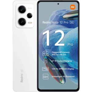 Redmi Note 12 Pro 5g  8 GB Ram 256 GB Cep Telefonu (Xiaomi Türkiye Garantili) Beyaz