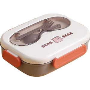 FastDeal Store Paslanmaz Çelik Öğle Yemeği Kutusu, Bölünmüş Öğle Yemeği Kutusu, Ofis Çalışanı Öğle Yemeği Kutusu, Mikrodalga Isıtma (Yurt Dışından)