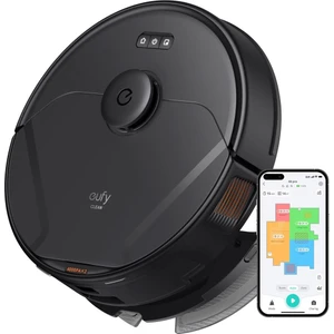 Eufy Clean X8 Pro Akıllı Robot Süpürge - Çift Türbin 2x4000Pa Çekim Gücü - iPath Lazer Navigasyon - Pet Tüy Temizleme - Islak Kuru Robot Süpürge - 	‎T2266 (Anker Türkiye Garantili)