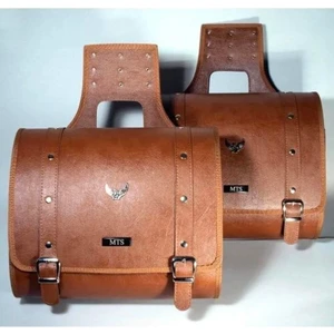 Arka Deri Heybe Çanta Kahve