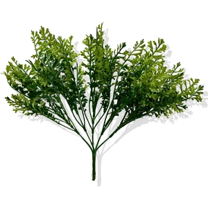 Cihan Çiçekçilik Yapay Bitki Eğrelti Demeti 30 cm 5 Dal