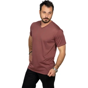 Aşırı Terleme Önleyici V Yaka T-Shirt, Ter Sızdırmaz, Çift Katmanlı