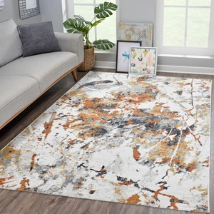 Giza Home Smart Serisi Krem Sarı Salon Oturma Odası Çocuk Odası Koridor Halısı Modelleri 5902A_DY15