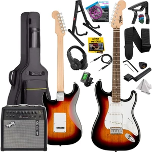 RPH-30SB-50AMP Gül Klavye Sss 50W Amfili Elektro Gitar Seti