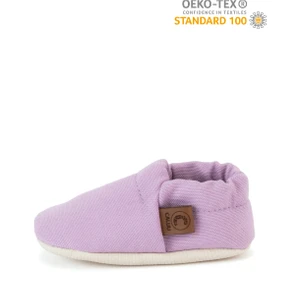 Caluu Baby Lila Oeko-Tex Pamuklu Bebek Patik