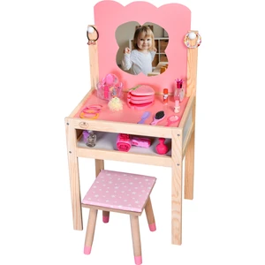 Masal Oyuncak Ahşap Çocuk Makyaj Masası