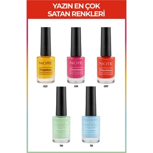 Note Cosmetics Note Cosmetics Nail Flawless 5'li Yazın En Çok Satanları Oje Seti