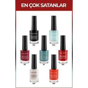 Note Cosmetics Nail Flawless 7'li En Çok Satanlar Oje Seti