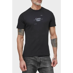 Calvin Klein Pamuklu Regular Fit Bisiklet Yaka T Shirt K10K112489BEH Erkek T Shirt K10K112489 Beh