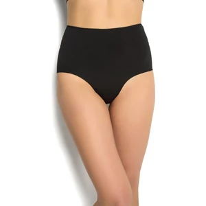 Kadın Siyah Lazer Kesim Yüksek Bel Külot 699