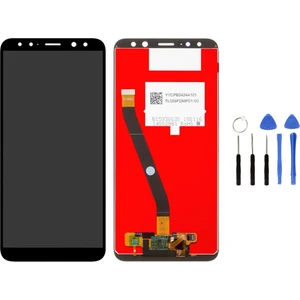 Telefon Kulübesi Huawei Mate 10 Lite Uyumlu LCD Ekran Dokunmatik Siyah