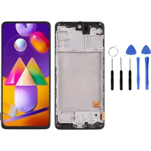 Telefon Kulübesi Samsung M31S M317 Çıtalı Uyumlu LCD Ekran Dokunmatik