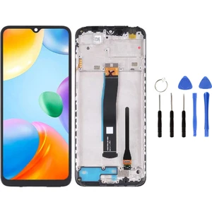 Telefon Kulübesi Xiaomi Redmi 10C Çıtalı Uyumlu LCD Ekran Dokunmatik
