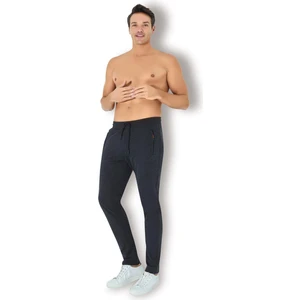 Erkek Siyah Iki Iplik Eşofman Altı 1761