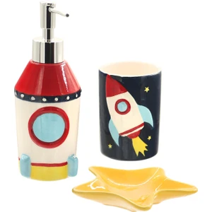 The Mia Rocket Banyo Seti 3 Parça