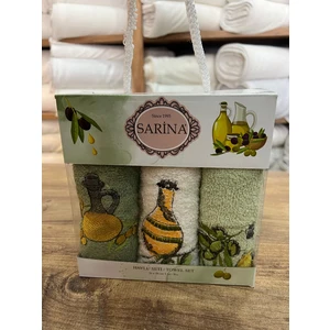 Lüx Kutulu 3lü Hediyelik Mutfak Havlusu 30X50