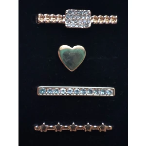 Charm 20 mm / 22 mm  Silikon ve  Apple Watch Silikon Kordonlar Için Uyumlu Kordon Süsü Tek Taş Kalp