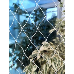 Doğalsan Tarım Kuş Filesi 2,5X50 Metre Kuş Ağı Balkon Ağı Kedi Filesi Balkon Filesi Güvercin Kuş Önleme Filesi