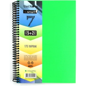 Im Smart A4 5+2 175 Yaprak Plastik Kapak Spiralli Ayraçlı Defter 62055