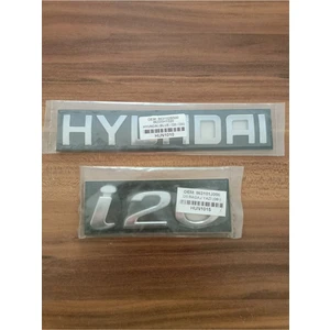 Hyundai I20 Bagaj Yazısı 2li Takım Hyundai ve I20