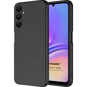 Samsung Galaxy A15 Kılıf Groovy Soft Siyah