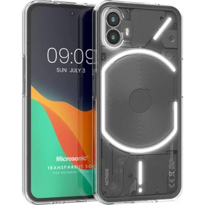 Nothing Phone 2 Kılıf Transparent Soft Şeffaf