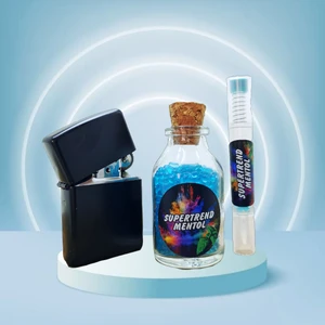 Mentol Topu Nane Aromalı 1000 Adet 1 Aplikatör + Zippo Çakmak